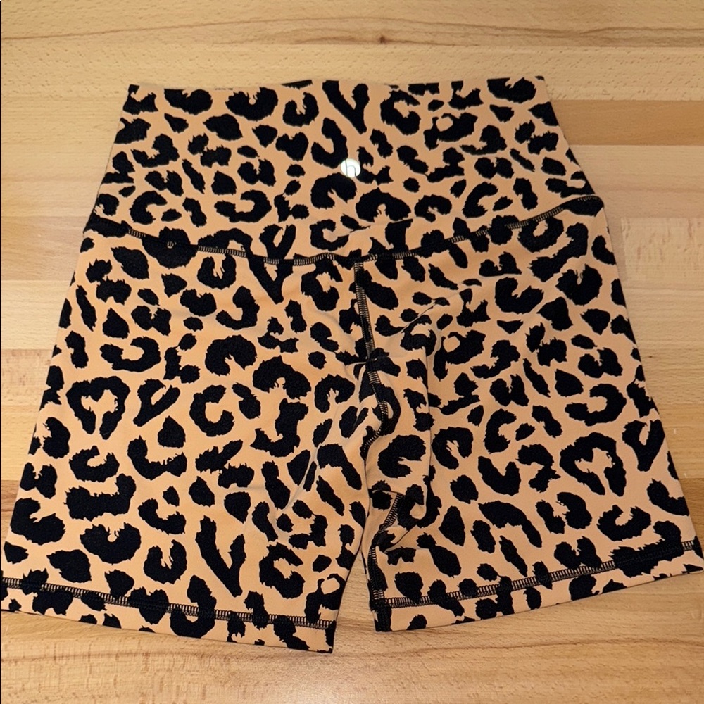 Leopard Print Women's Shorts